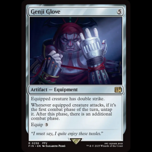 MTG Genji Glove Final Fantasy fin#258