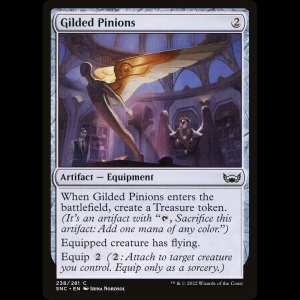 MTG Alas áureas (Gilded Pinions) Streets of New Capenna snc#238