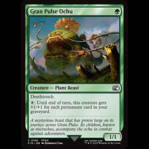 MTG Gran Pulse Ochu Final Fantasy fin#189