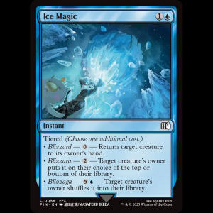 MTG Ice Magic Final Fantasy fin#56