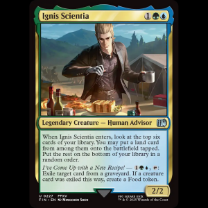 MTG Ignis Scientia Final Fantasy fin#227