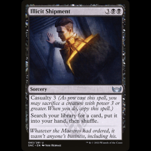 MTG Illicit Shipment Streets of New Capenna snc#83