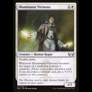 MTG Virtuoso iluminador (Illuminator Virtuoso) Streets of New Capenna snc#17