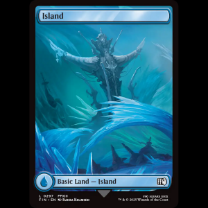 MTG Island Final Fantasy fin#297