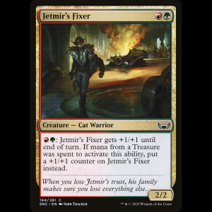 MTG Amañadora de Jétmir (Jetmir's Fixer) Streets of New Capenna snc#194