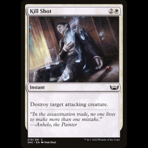 MTG Disparo mortífero (Kill Shot) Streets of New Capenna snc#19