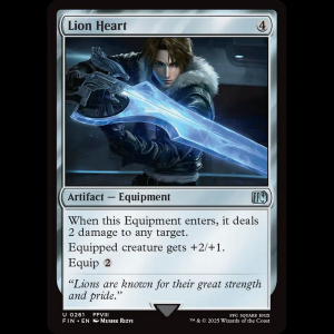 MTG Lion Heart Final Fantasy fin#261