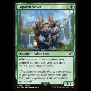 MTG Loporrit Scout Final Fantasy fin#192
