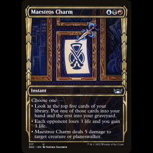 MTG Maestros Charm Streets of New Capenna snc#317
