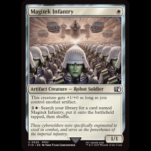 MTG Magitek Infantry Final Fantasy fin#25