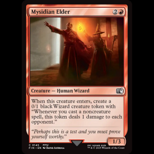 MTG Mysidian Elder Final Fantasy fin#145
