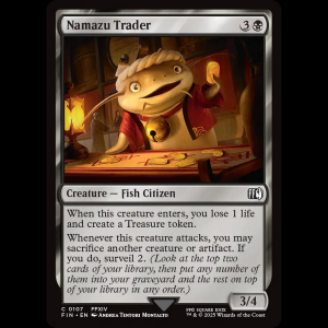 MTG Namazu Trader Final Fantasy fin#107