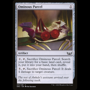 MTG Paquete siniestro (Ominous Parcel) Streets of New Capenna snc#241