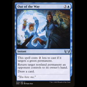 MTG Out of the Way Streets of New Capenna snc#52