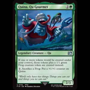 MTG Quina, Qu Gourmet Final Fantasy fin#194
