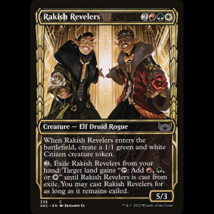 MTG Juerguistas libertinos (Rakish Revelers) Streets of New Capenna snc#328