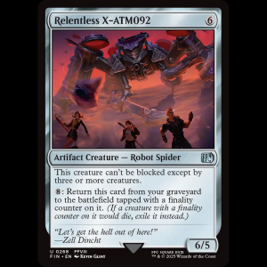 MTG Relentless X-ATM092 Final Fantasy fin#268