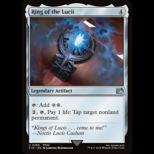 MTG Ring of the Lucii Final Fantasy fin#269