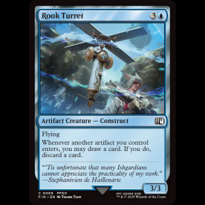 MTG Rook Turret Final Fantasy fin#69