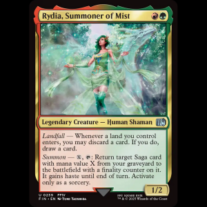 MTG Rydia, Summoner of Mist Final Fantasy fin#239