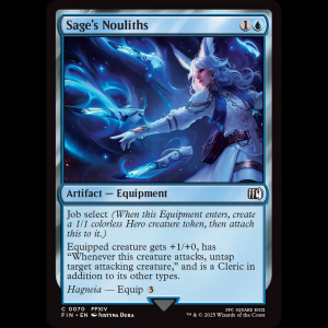 MTG Sage's Nouliths Final Fantasy fin#70