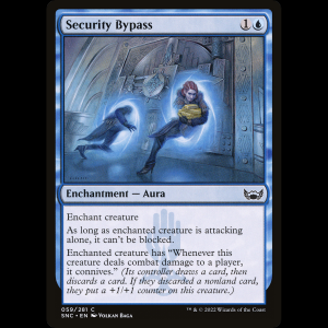 MTG Burlar la seguridad (Security Bypass) Streets of New Capenna snc#59
