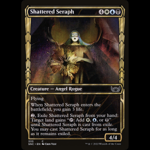 MTG Shattered Seraph Streets of New Capenna snc#333