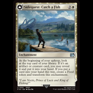 MTG Sidequest: Catch a Fish // Cooking Campsite Final Fantasy fin#31