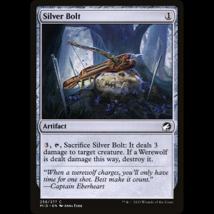 MTG Virote de plata (Silver Bolt) Innistrad: Midnight Hunt mid#258