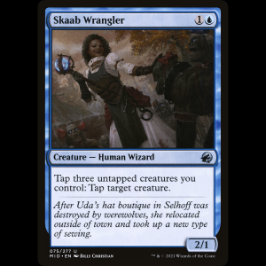 MTG Domadora de skaabs (Skaab Wrangler) Innistrad: Midnight Hunt mid#75