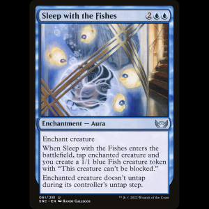 MTG Dormir con los peces (Sleep with the Fishes) Streets of New Capenna snc#61