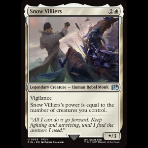 MTG Snow Villiers Final Fantasy fin#33