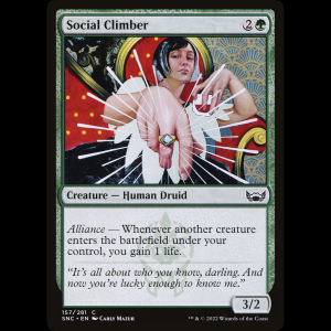 MTG Social Climber Streets of New Capenna snc#157