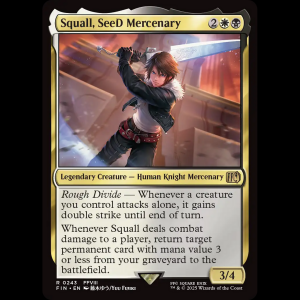 MTG Squall, SeeD Mercenary Final Fantasy fin#243