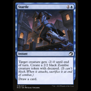 MTG Asustar (Startle) Innistrad: Midnight Hunt mid#78