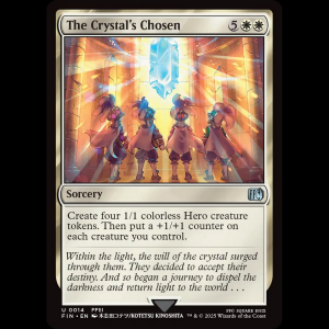 MTG The Crystal's Chosen Final Fantasy fin#14