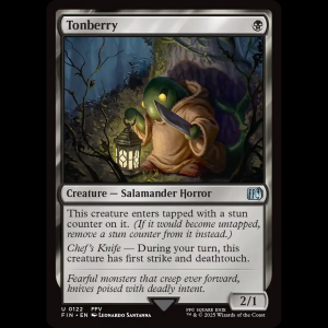 MTG Tonberry Final Fantasy fin#122