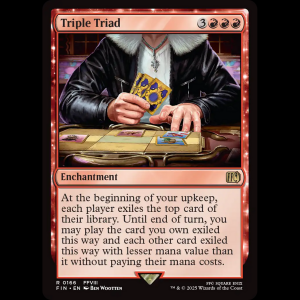 MTG Triple Triad Final Fantasy fin#166