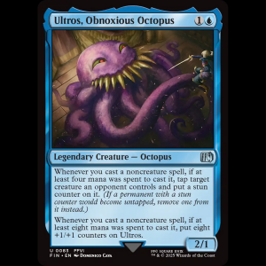 MTG Ultros, Obnoxious Octopus Final Fantasy fin#83