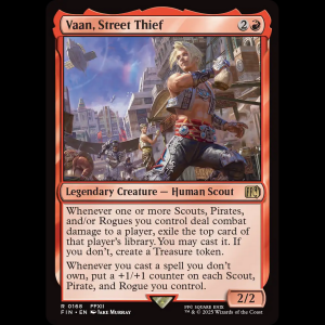 MTG Vaan, Street Thief Final Fantasy fin#168