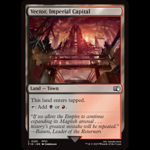 MTG Vector, Imperial Capital Final Fantasy fin#291