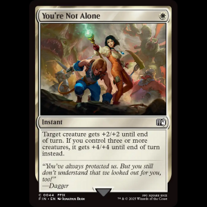 MTG You're Not Alone Final Fantasy fin#44