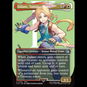 MTG Zidane, Tantalus Thief Final Fantasy fin#405