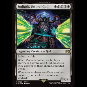 MTG Zodiark, Umbral God Final Fantasy fin#128