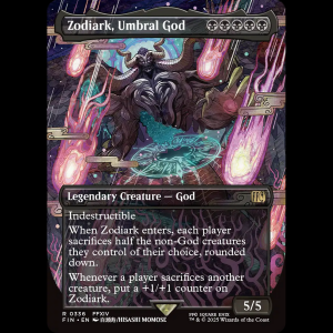 MTG Zodiark, Umbral God Final Fantasy fin#336