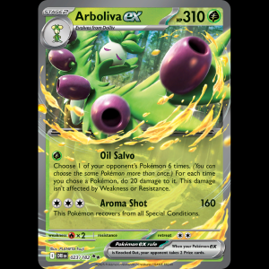 Pokemon TCG Arboliva ex - Destined Rivals sv10-23 holofoil