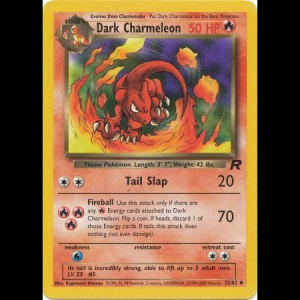 Pokemon TCG Dark Charmeleon - Team Rocket base5-32 unlimited