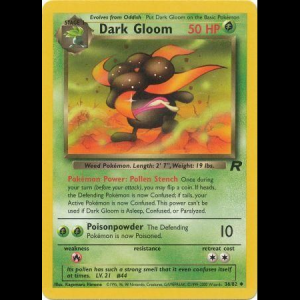 Pokemon TCG Dark Gloom - Team Rocket base5-36 unlimited