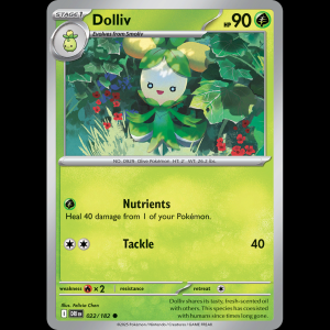 Pokemon TCG Dolliv - Destined Rivals sv10-22