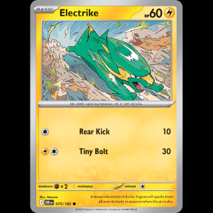 Pokemon TCG Electrike - Destined Rivals sv10-75